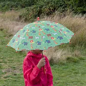 《Rex LONDON》兒童雨傘 | 遮陽傘 晴雨傘 直傘 (動物派對)