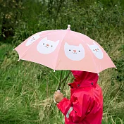 《Rex LONDON》兒童雨傘 | 遮陽傘 晴雨傘 直傘 (貓咪)