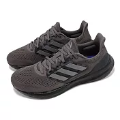 adidas 慢跑鞋 Pureboost 23 男鞋 黑 灰 Boost 緩震 透氣 路跑 運動鞋 愛迪達 IF1556 26.5cm BLACK/GREY