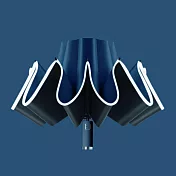 THE SELECT 抗UV10骨大傘面反向自動傘  海軍藍