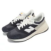New Balance 休閒鞋 997R 男鞋 女鞋 黑 白 麂皮 異材質拼接 情侶鞋 NB U997RMC-D 23.5cm BLACK/WHITE