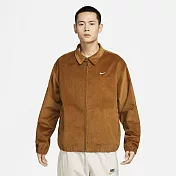 NIKE AS M NL HARRINGTON JACKET CORD 男燈芯絨外套-棕-DX9071270 L 棕色