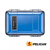 PELICAN 派力肯 M50 微型防水盒 公司貨 透明藍