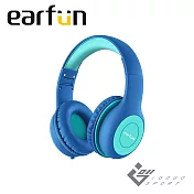 EarFun K1 兒童耳機 藍綠色