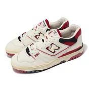 New Balance 休閒鞋 550 男鞋 深紅 白 復古 仿舊 NB 紐巴倫 BB550VGA-D