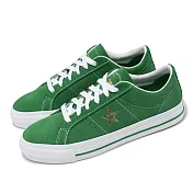 Converse 休閒鞋 One Star Pro 男鞋 女鞋 綠 白 麂皮 低筒 一星 經典 情侶鞋 A06645C 23cm GEEEN/WHITE
