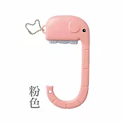 【E.dot】小象便攜式桌邊多用掛包勾 -2入組 粉色
