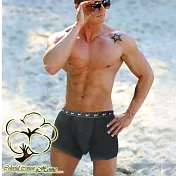 采棉居寢飾文化館 銀離子黑科技高機能健康內褲 -灰(M-L)