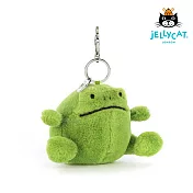 英國 JELLYCAT 鑰匙圈/吊飾 Ricky Rain Frog Bag Charm 大眼蛙/ 哭哭蛙