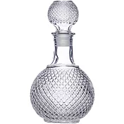 《BarCraft》密封玻璃酒瓶 | 分酒器 - 菱格紋1L