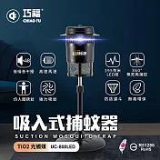 【巧福】吸入式捕蚊 UC-800LED (小型) 臺灣製/LED捕蚊燈