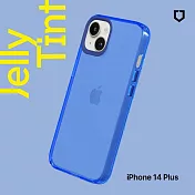 犀牛盾 iPhone 14 Plus (6.7吋) JellyTint透明防摔手機殼(抗黃終生保固)- 激光藍