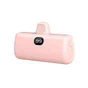 Besthot 5000mAh Type-C直插式口袋行動電源 粉色