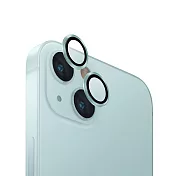 UNIQ OPTIX 鋁合金鏡頭保護貼 iPhone 15 / 15 Plus 綠色