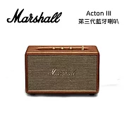 【限時快閃】Marshall ACTON III 第三代 藍芽喇叭 復古棕 藍芽音響 臺灣公司貨