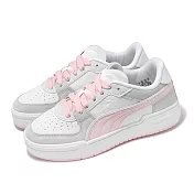 Puma 休閒鞋 Ca Pro Queen Of <3S Wns 女鞋 粉 白 麂皮 皮革 低筒 微厚底 39588201 26cm WHITE-WHISP OF PINK