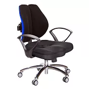 GXG 短背美臀 雙背椅 (鋁腳/D字扶手)  TW-2503 LU4