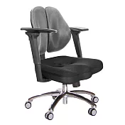 GXG 短背美臀 雙背椅 (鋁腳/3D後靠扶手)  TW-2503 LU9M