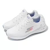 Skechers 高爾夫球鞋 Go Golf Max 3 女鞋 白 多色 防水鞋面 避震 抓地 運動鞋 123080WMLT 25cm WHITE/MULTI