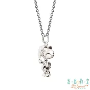 甜蜜約定2SWEET 不期而遇史奴比Snoopy純銀墜子  送白鋼項鍊