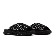 Nike Air More Uptempo Slide 黑白 拖鞋 DV2132-001 US11 黑白