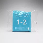 【哈亞極品咖啡】Cotton Power 1~2人用錐形棉濾紙 (60入/包)