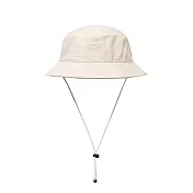 THE NORTH FACE NORM BUCKET 男女 防風漁夫帽-米白-NF0A7WHNXMO L-XL 白色