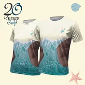 【2Only】| 瀕危動物系列-短袖T恤-兒童- 120 夏威夷僧海豹