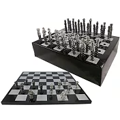 【DT&CREATION】  短棋盤鉛筆套組 黑色