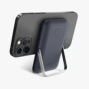 UNIQ Hoveo 5000mAh 20W支架款磁吸行動電源 支援磁吸 藍色