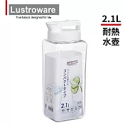 【Lustroware】日本巖崎日本製密封防漏耐熱冷水壺-2.1L(原廠總代理)