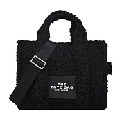 MARC JACOBS THE TEDDY MEDIUM TOTE泰迪兩用托特包-中/ 黑