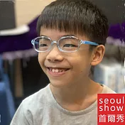seoul show首爾秀 兒童可換近視片彩色輕盈平光眼鏡 1005  藍色