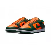 Nike Dunk Low Retro Miami Hurricanes 邁阿密 綠橘 DD1391-300 US9 綠橘