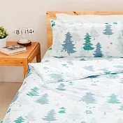 Moomin森林100%天絲單人薄被套