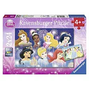 德國Ravensburger維寶拼圖 迪士尼公主大集合 (2*24P)