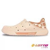 LOTTO 義大利 女 Hana 輕量洞洞鞋- 22cm 燕麥米