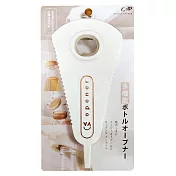【上手家居】4入組 日式萬用開瓶器(開罐器/開蓋器/擰蓋器/萬用開罐器/開瓶神器/啤酒開瓶器/開罐神器) 白色