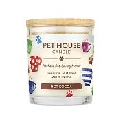 美國 PET HOUSE 室內除臭寵物香氛蠟燭 240g-熱可可