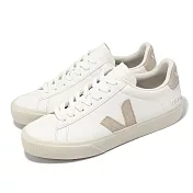 Veja 休閒鞋 Campo Chromefree Leather 女鞋 白 米白 皮革 帆布 經典小白鞋 CP0502920A