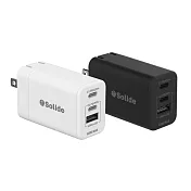 solide 索力得 65W GaN氮化鎵超快速充電器 白色