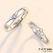 【Sayaka紗彌佳】特降 對戒 戒指 週年 情人節禮物 925純銀愛無止境真愛永恆對戒 盒裝送禮 禮物 U款-甜蜜約束