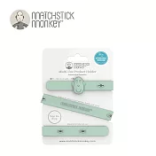 Matchstick Monkey 英國 咬咬猴 多功能矽膠防掉帶/固齒器 - 薄荷猴