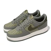 Nike 休閒鞋 Air Force 1 07 LV8 男鞋 綠 灰 AF1 皮革 FJ4170-002