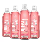 【箱購】Method美則 粉紅葡萄柚泡沫洗手露(補充瓶)828mlx4入