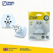 【Travel Blue 藍旅】世界轉歐洲旅行轉接插頭