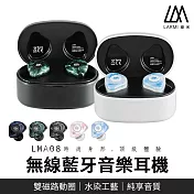 【LARMI樂米】LMA08 無線藍芽音樂耳機(5.3 藍牙耳機 運動耳機 入耳式 迷你藍芽耳機 觸控耳機 抗躁耳機) 幽藍