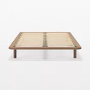 【MUJI 無印良品】胡桃木組合床台/D