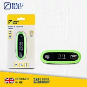 【Travel Blue 藍旅】Digital Travel Scale 旅行數位行李秤 綠色