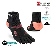 injinji Trainer訓練五趾短襪FX S 蜜桃